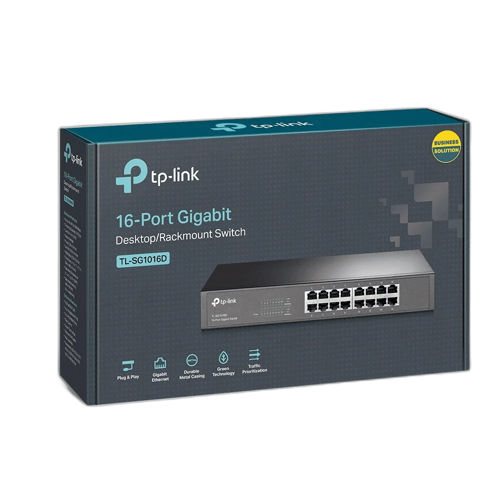 Switch Gigabit TP-Link TL-SG1016D 16 Puertos