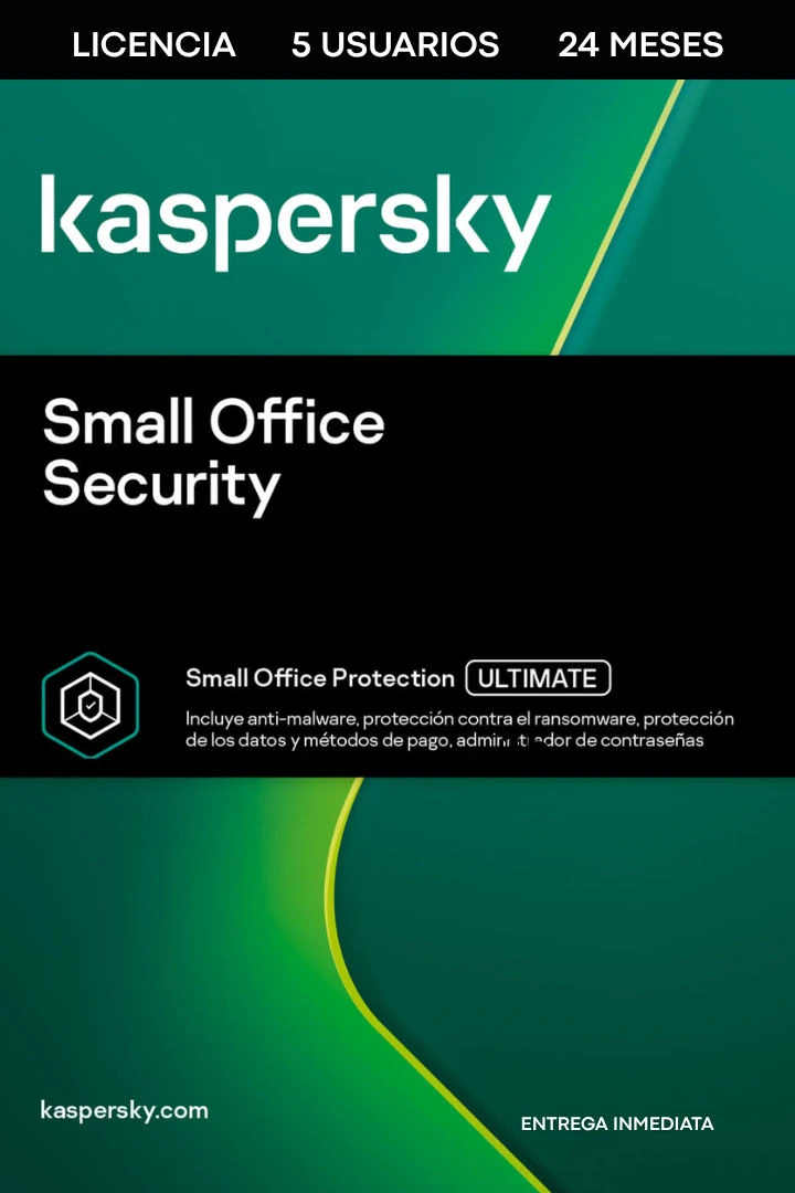 LICENCIA SOFTWARE KASPERSKY SMALL OFFICE SECURITY 6.0 USUARIOS 5